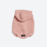 Teddy-Sherpa-Pullover - Rosa