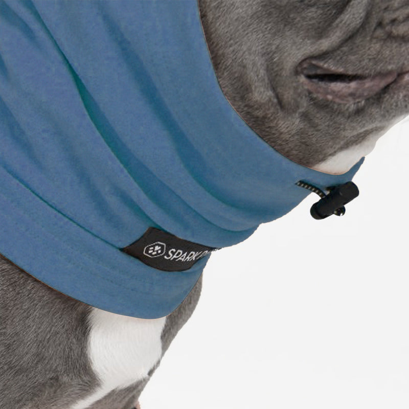 Beruhigender Hund-Ohrenschützer gegen Angst - Marineblau