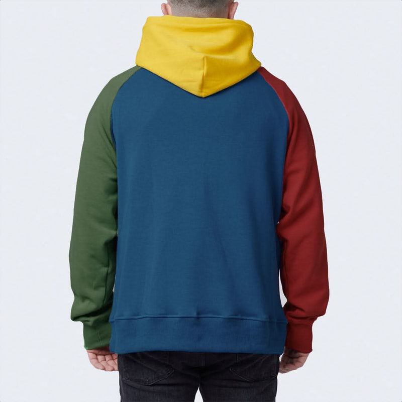 Buntstift Farbe Block Hoodie
