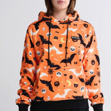 Halloween Menschen Kapuzenpullover - Orange