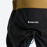 Breatheshield™ Hunderegenmantel - Blau Gold Schwarz