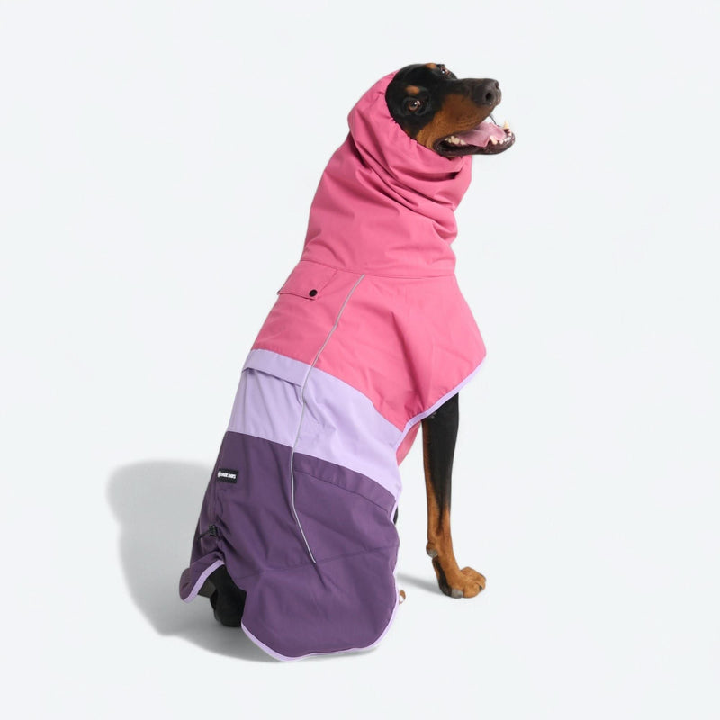 Breatheshield™ Hunderegenmantel - Rosa Flieder Lila