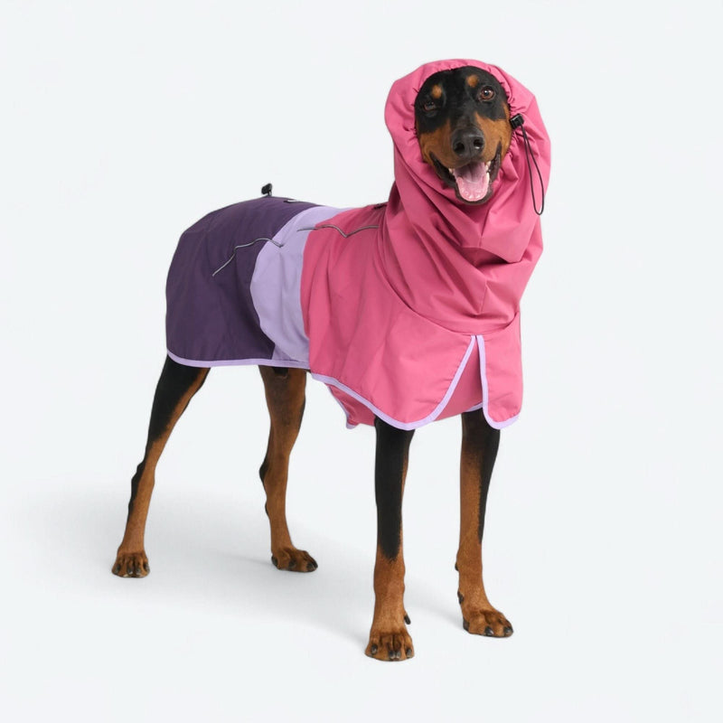 Breatheshield™ Hunderegenmantel - Rosa Flieder Lila