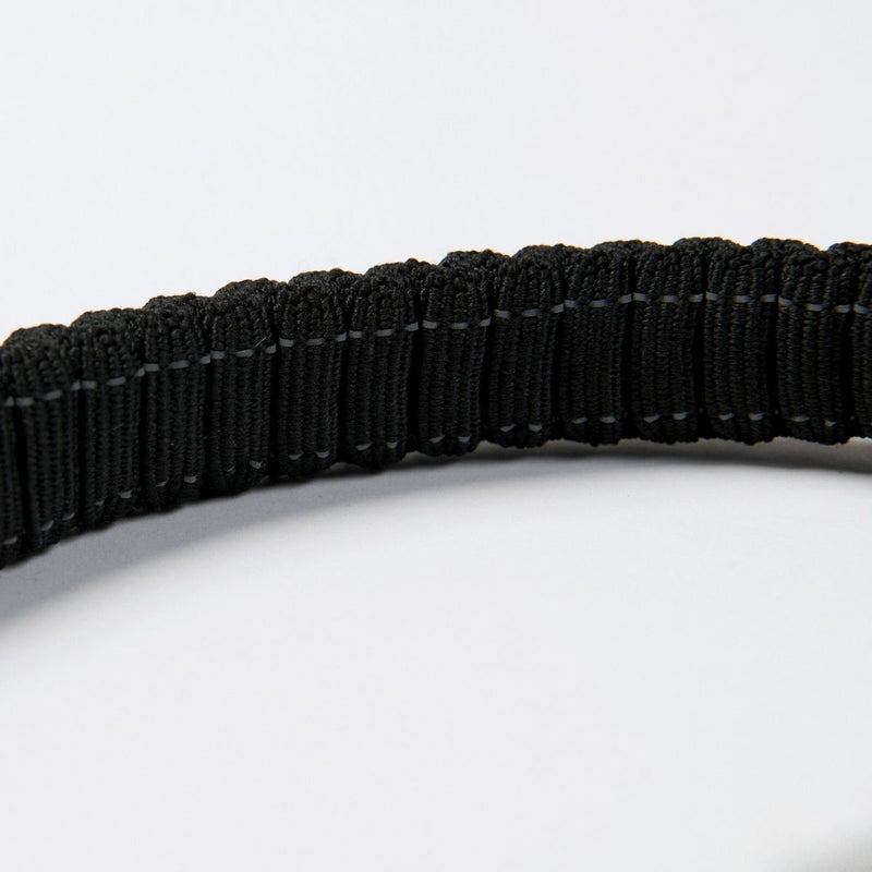 Multifunktionale Sicherheitsgurt-Freihandleine & Kotbeutelhalter-Set – Schwarz