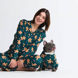 Weihnachtspyjama für Hunde - Lebkuchenmann