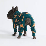 Weihnachtspyjama für Hunde - Lebkuchenmann