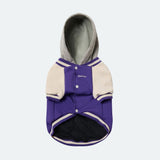 Hund-Collegejacke - Lila