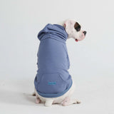 Essentielles Hunde Hoodie - Schieferblau