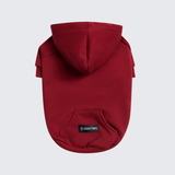 Essentielles Hunde Hoodie - Burgunder