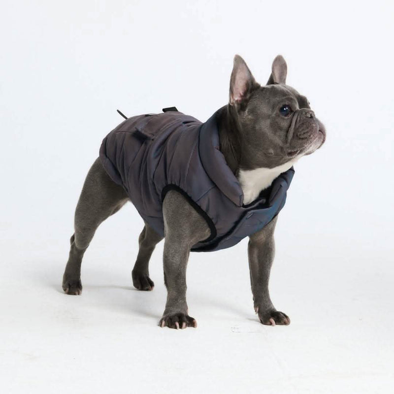 Wasserabweisende WarmShield-Jacke – Rotgussgrau