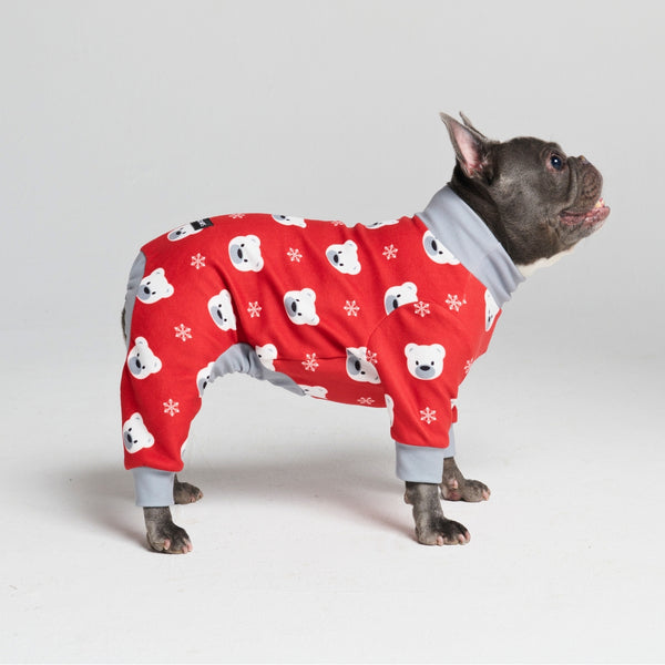 Hunde-Pyjama - Eisbär