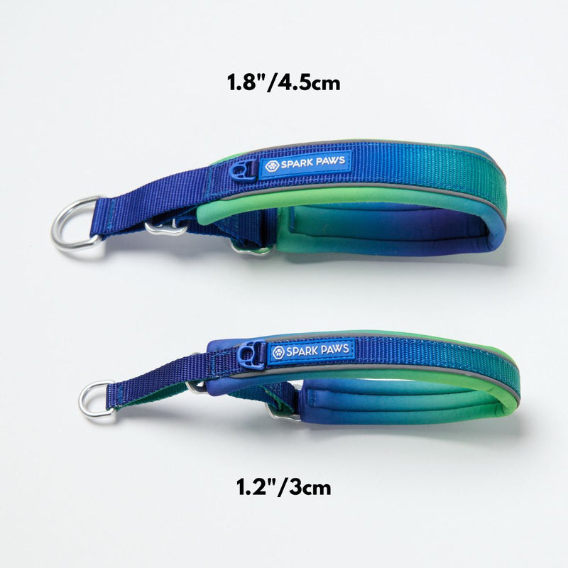 Martingale Halsband – Limettenwelle