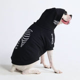 Halloween-Hundeh hoodie – Skelett