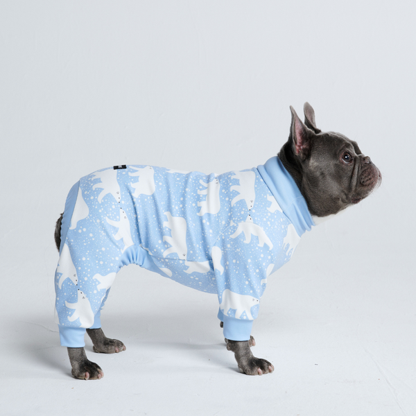 Hunde Pyjama - Schnee-Eisbär