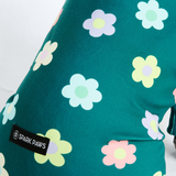 Hunde Pyjama - Blumen Grün
