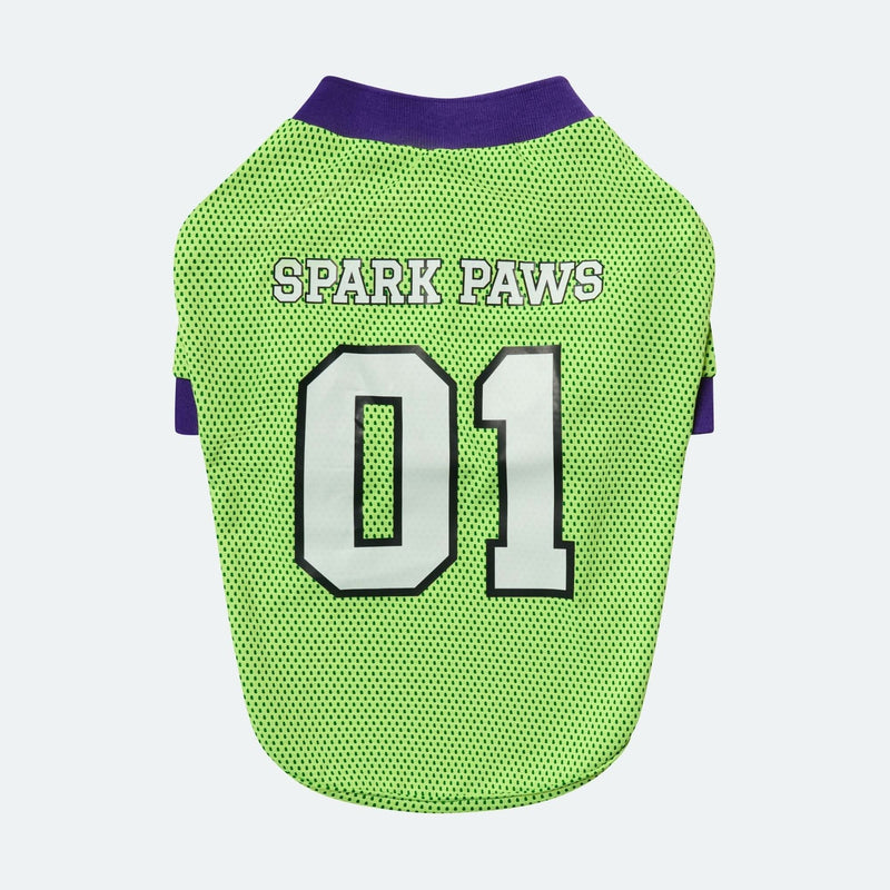 Football-Mesh-Trikot - Limettengrün