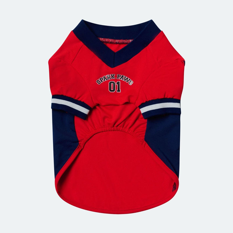 Football-Mesh-Trikot - Rot