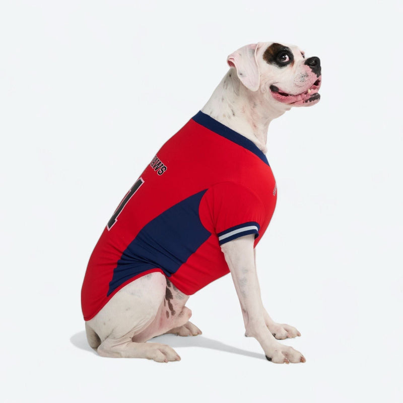 Football-Mesh-Trikot - Rot