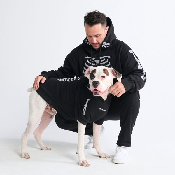 Halloween Menschen Hoodie - Skelett