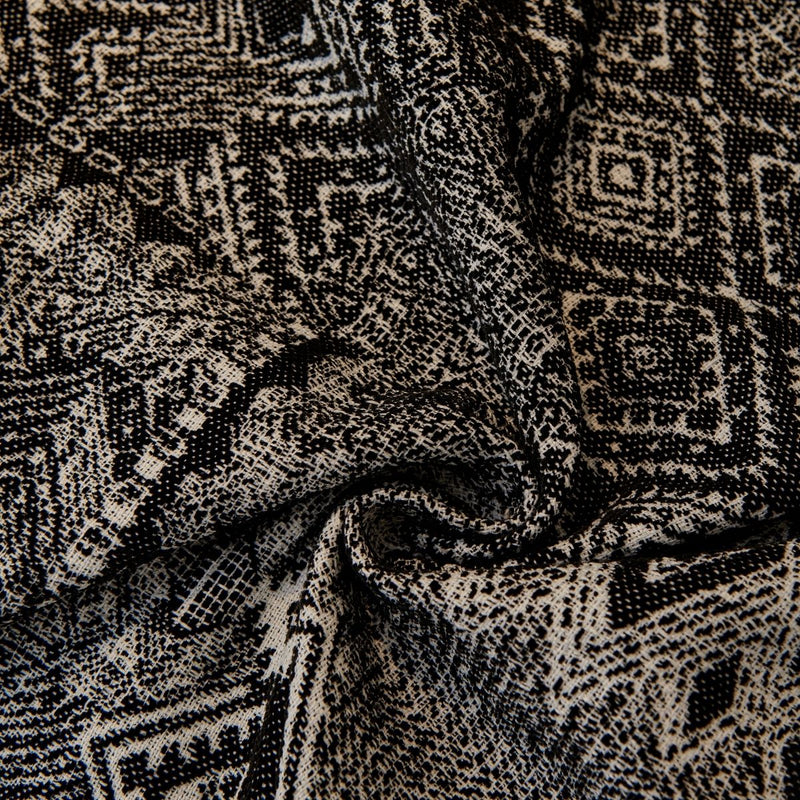 Sofabezug – Rustikal Boho Schwarz