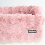 Beruhigendes Flauschiges Sofa-Schonbezug Hundebett - Rosa