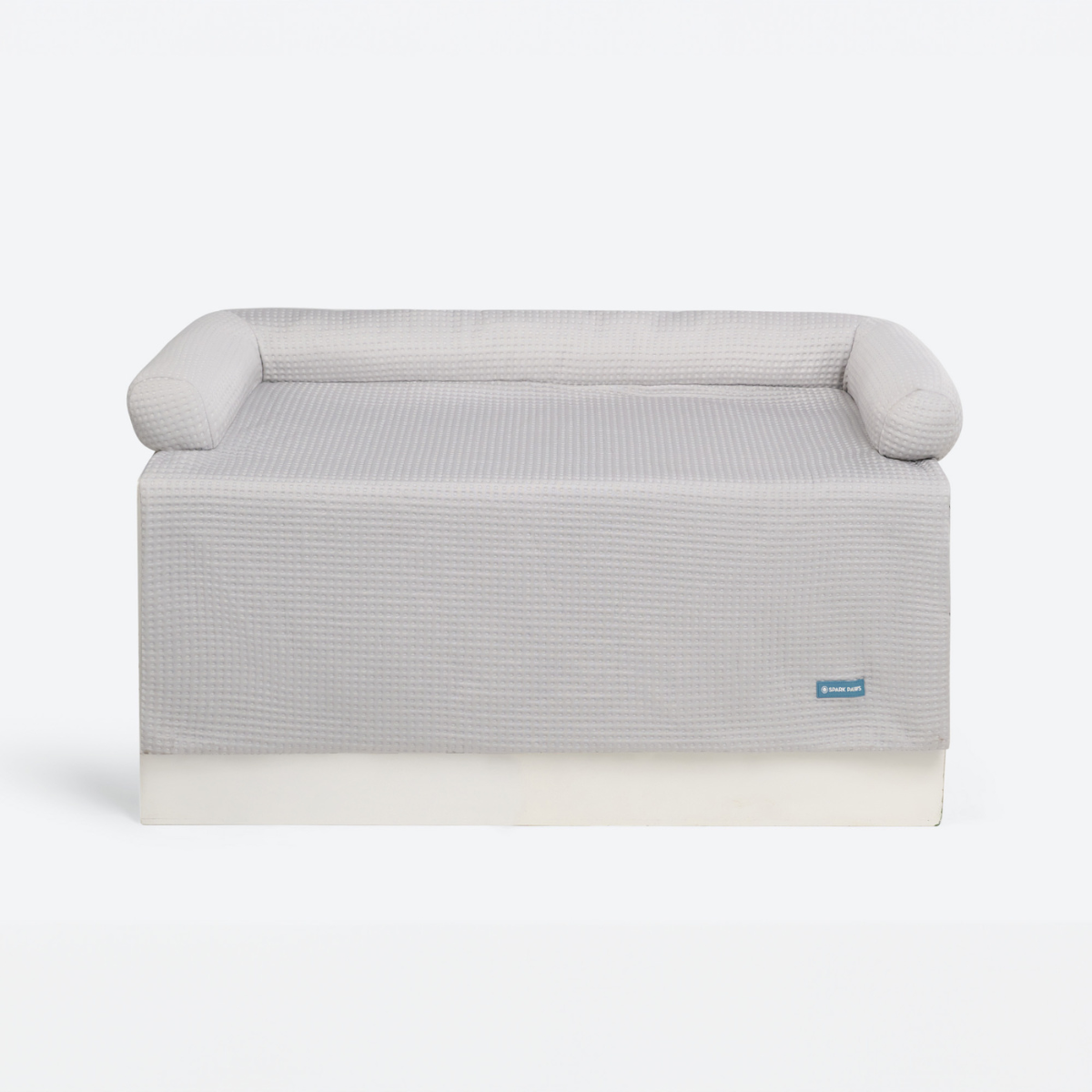 Frostcore Khlendes Sofa-Schutz-Hundebett - Waffel-Grau  SPARK PAWS