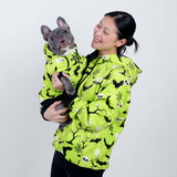 Halloween Menschen Kapuzenpullover - Neon