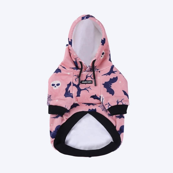 Halloween Hundehoodie - Rosa
