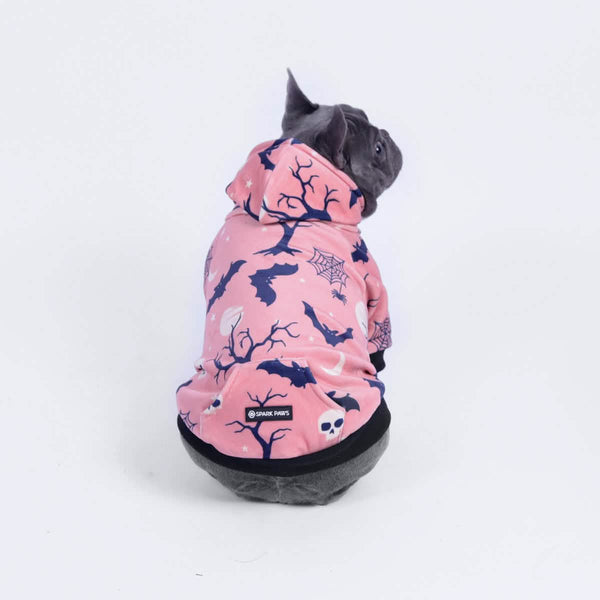 Halloween Hundehoodie - Rosa