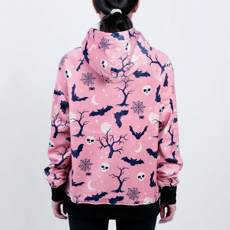 Halloween Menschen Kapuzenpullover - Rosa