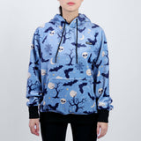 Halloween Menschen Kapuzenpullover - Blau