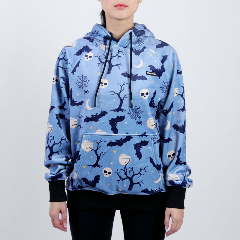 Halloween Menschen Kapuzenpullover - Blau