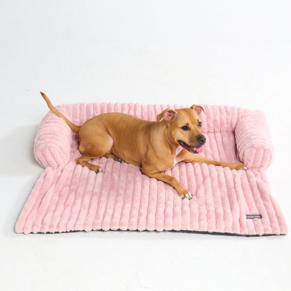 Luxus Sofa-Schonbezug Hundebett - Rosa