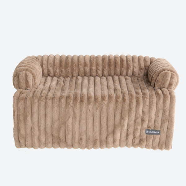Luxus Sofa-Schonbezug Hundebett - Braun