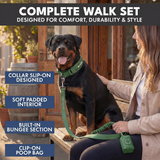 Green Martingale Collar||size:A,B,C,D,E