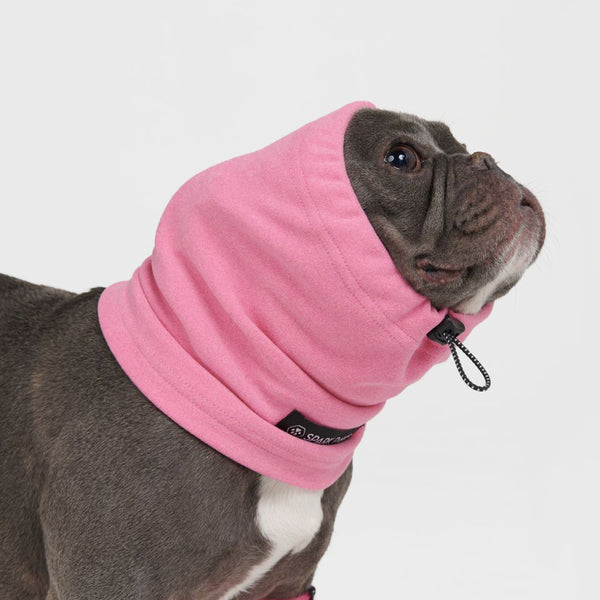 Beruhigender Hund-Ohrenschützer gegen Angst - Rosa