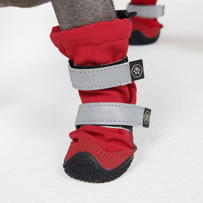 Flex Shell Wasserfeste Hundestiefel - Rot