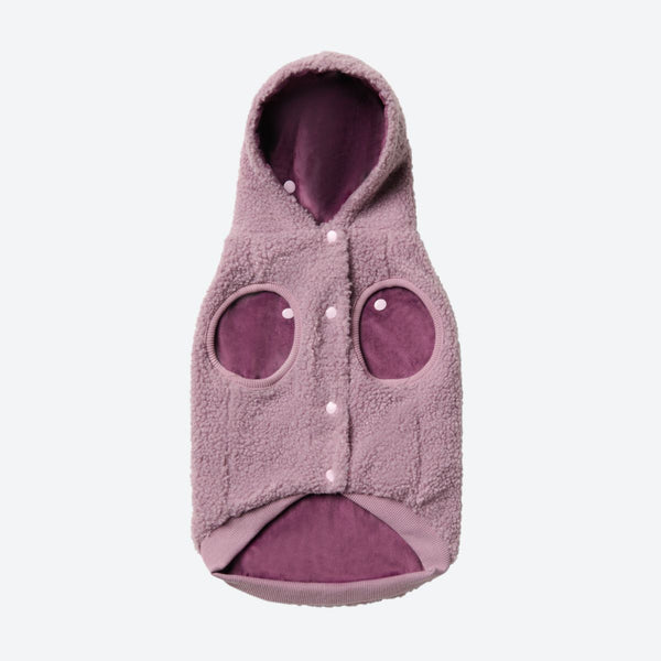 Teddy-Sherpa-Pullover - Taupe