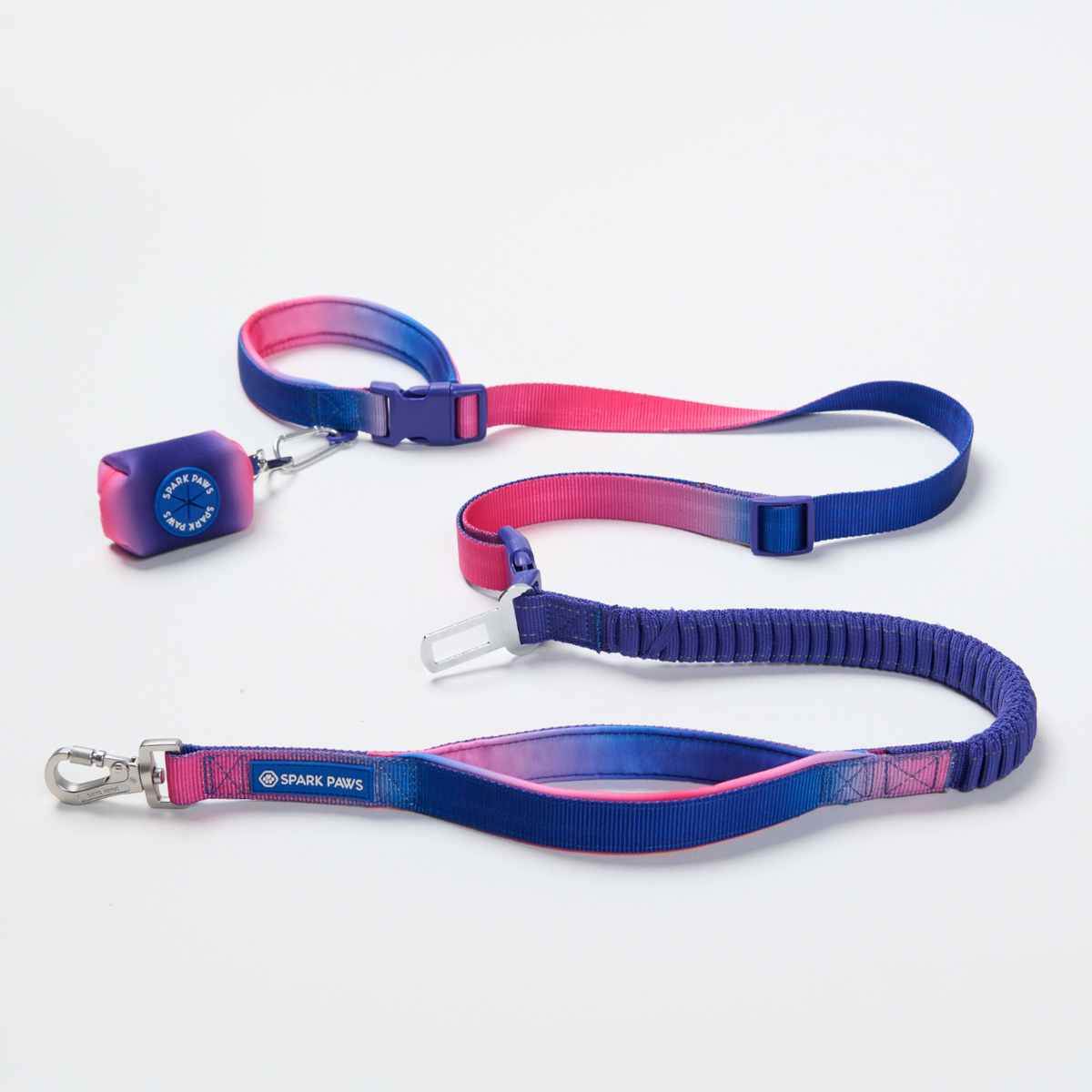 Gepolstertes Martingal-Halsband – Schneekegel – SPARK PAWS