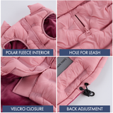Pink Thermosonic Winter Jacket||size:S,M,L,XL,2XL,3XL,4XL