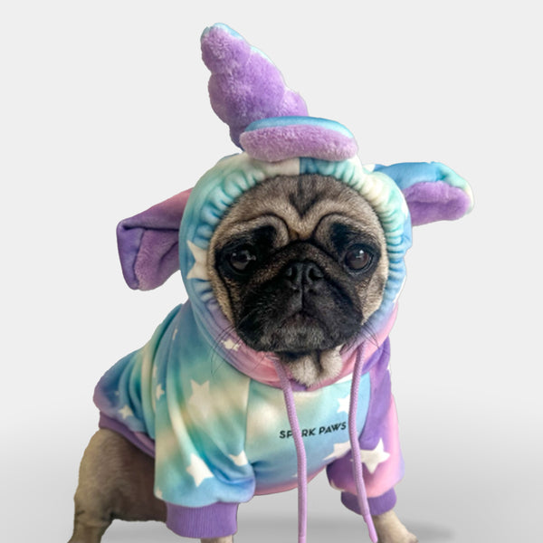Halloween Hund Hoodie - Einhorn