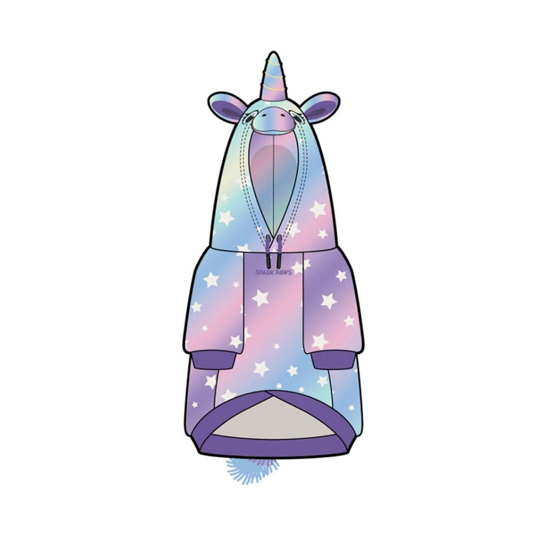 Halloween Hund Hoodie - Einhorn