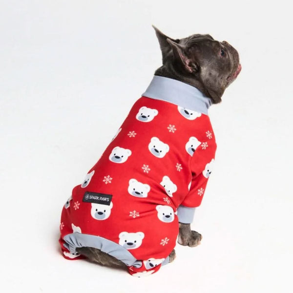 Hunde-Pyjama - Eisbär