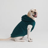 Teddy Sherpa Hundejacke - Tannengrün