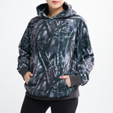 Betonholz-Human-Hoodie – Asphalt