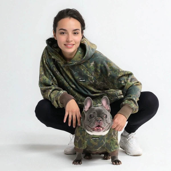 Betonholz-Human-Hoodie – Moos