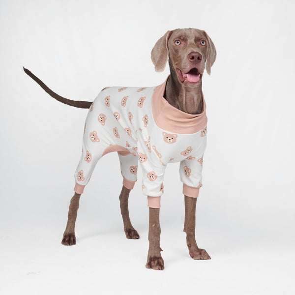 Hunde-Pyjama - Bär Beige