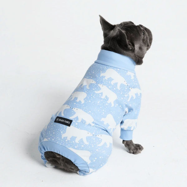 Hunde Pyjama - Schnee-Eisbär