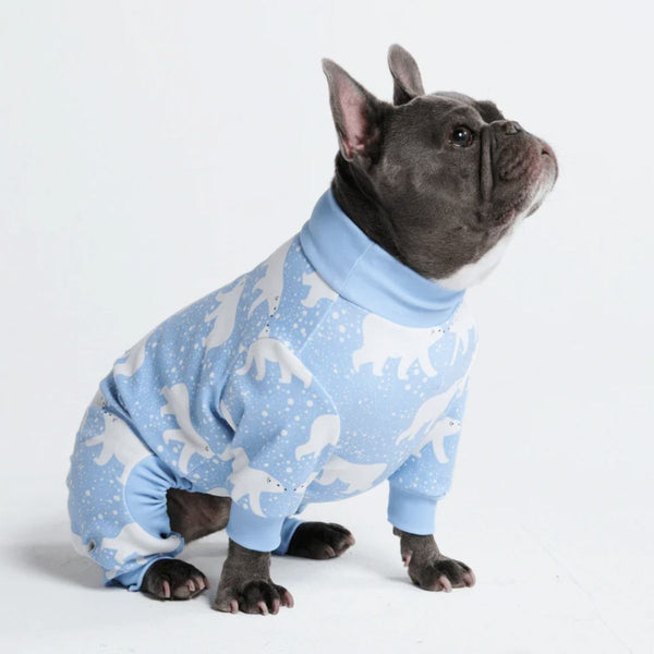 Hunde Pyjama - Schnee-Eisbär