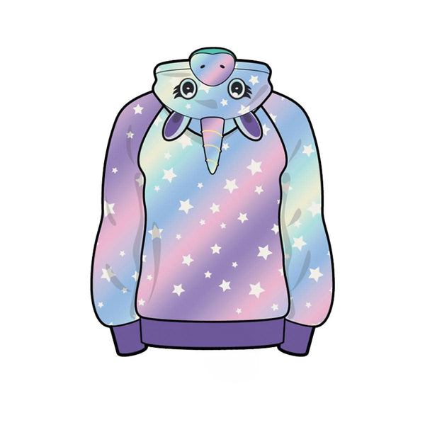 Halloween Menschen Hoodie - Einhorn